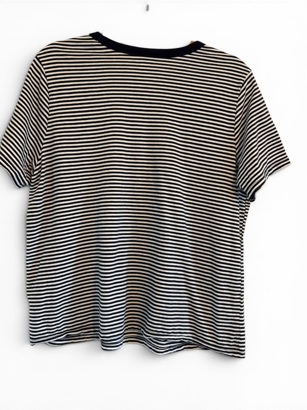 Old Navy Navy and White Striped Everywear Tee Size Women’s XL - Picture 2 of 8